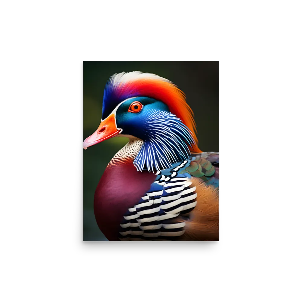 The Majestic Mandarin | Poster | 12″×16″