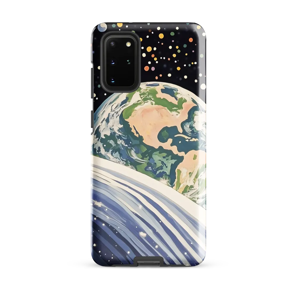 Celestial View: A Surreal Journey Through Space