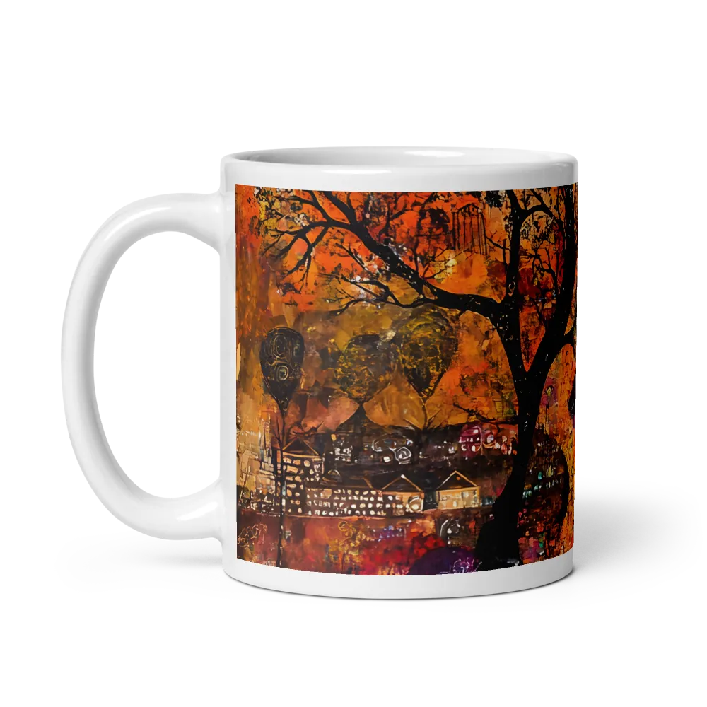 Whispers of an Enchanted Evening | Mug with White inside | 11 oz