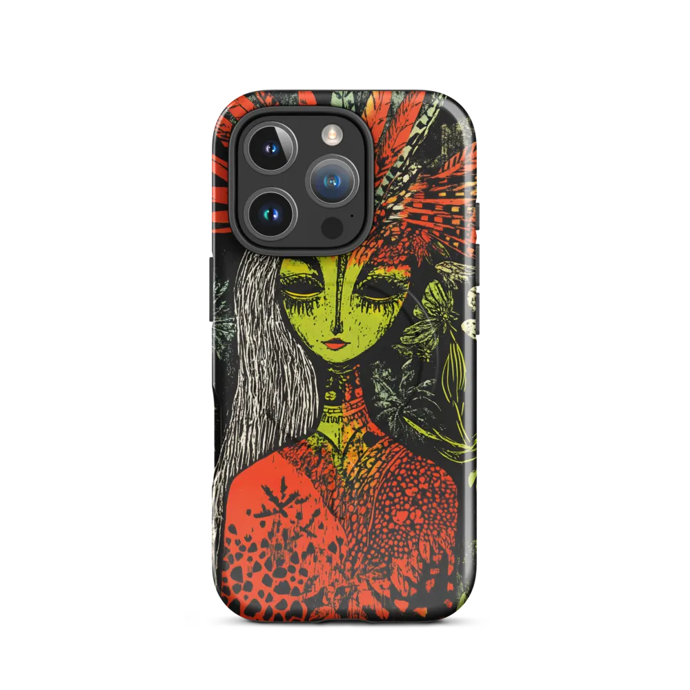 Mystical Flora: A Surreal Portrait