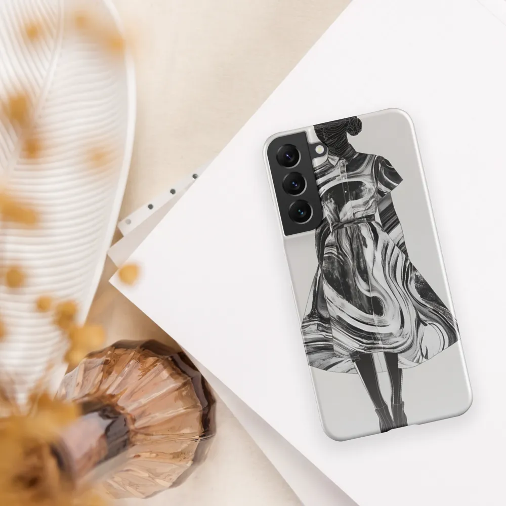 Whirls of Elegance: A Contemporary Fashion Design