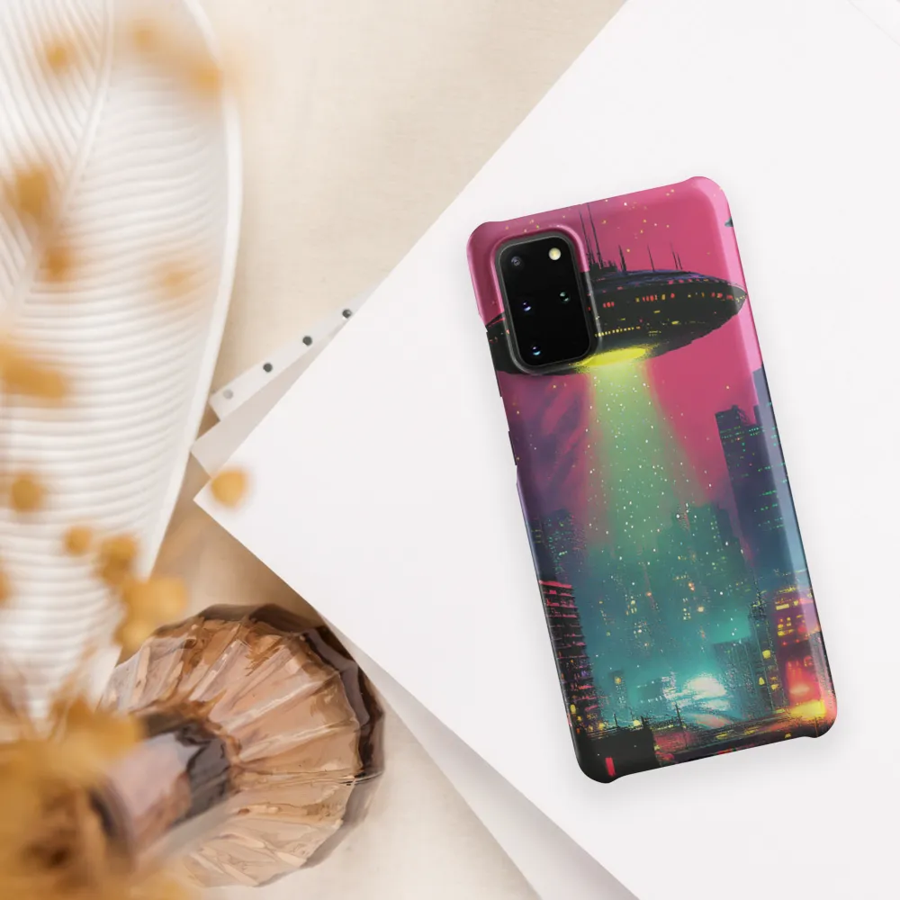 Encounter Above Neon Heights | Phone Case |  S20 Plus | Snap Case | Matte