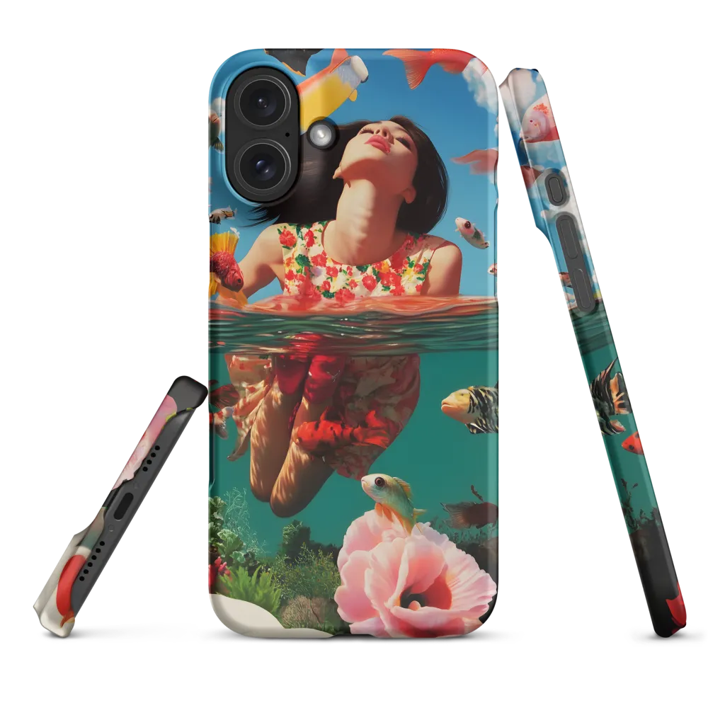 Submerged Harmony | Phone Case |  16 Plus | Snap Case | Matte