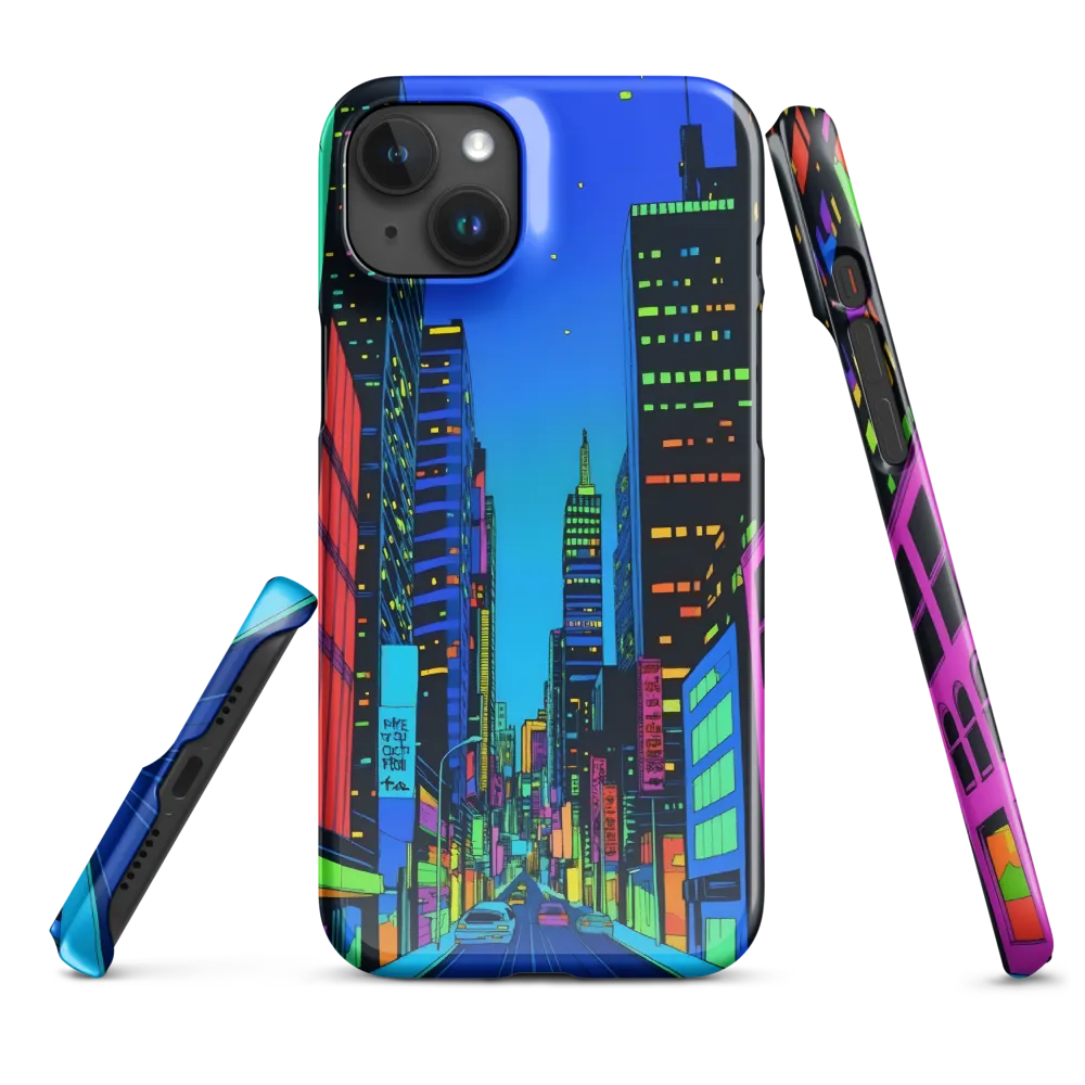 Neon Dreamscape: A Futuristic City at Dusk