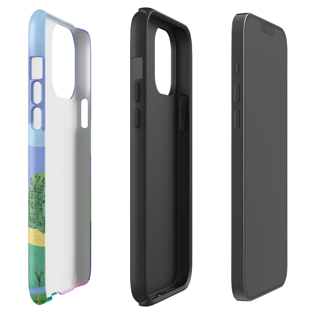 Whimsical Hills and Quaint Homes | Phone Case |  13 Pro Max | Tough Case | Matte