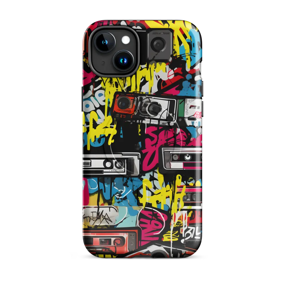 Urban Nostalgia: A Retro Cassette Explosion