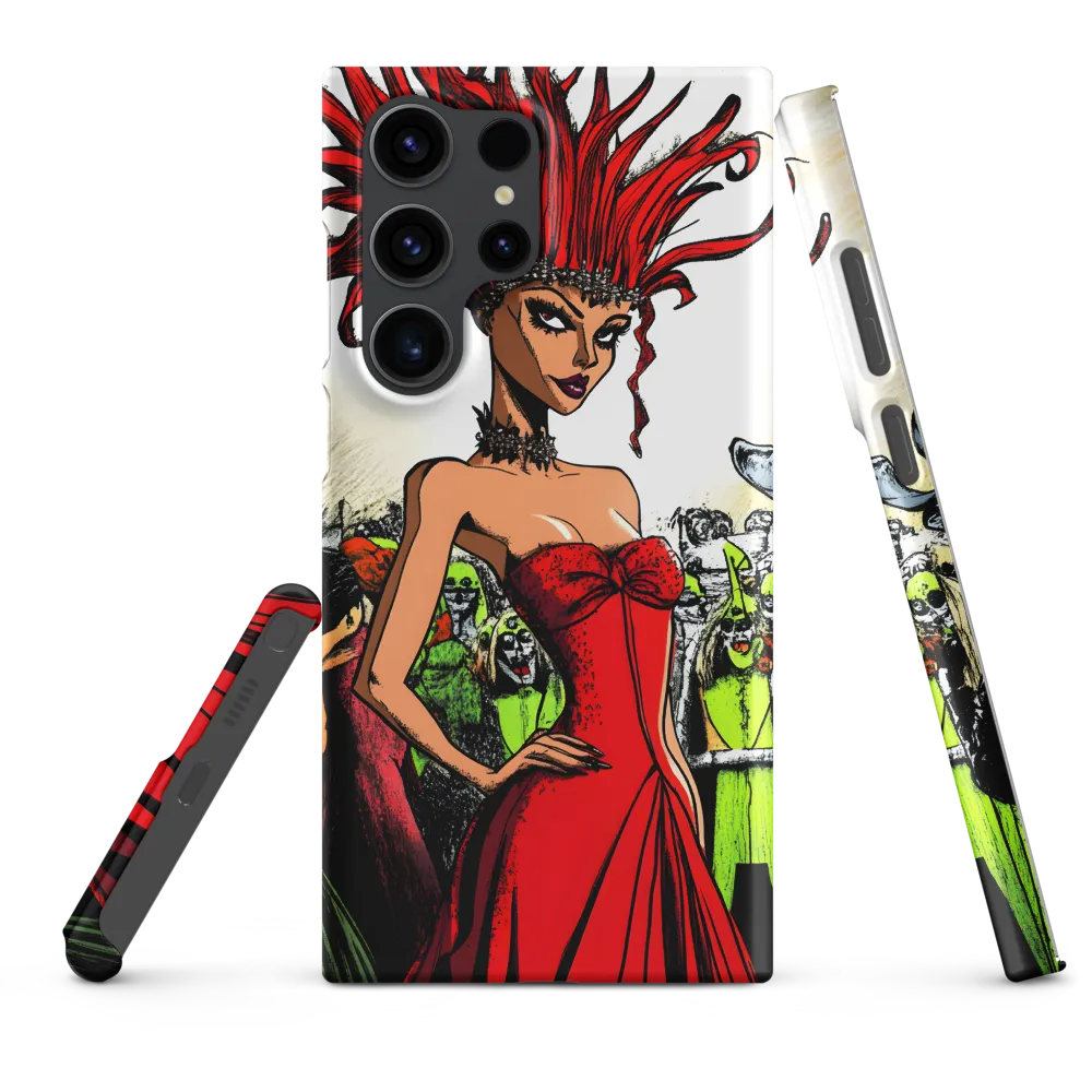 Fiery Elegance: A Fashion Statement
