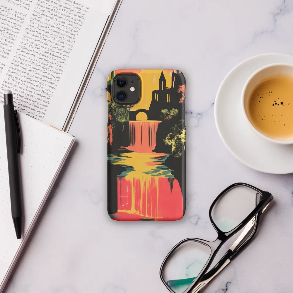 Elysian Echoes: A Surreal Reflections | Phone Case |  11 | Snap Case | Matte