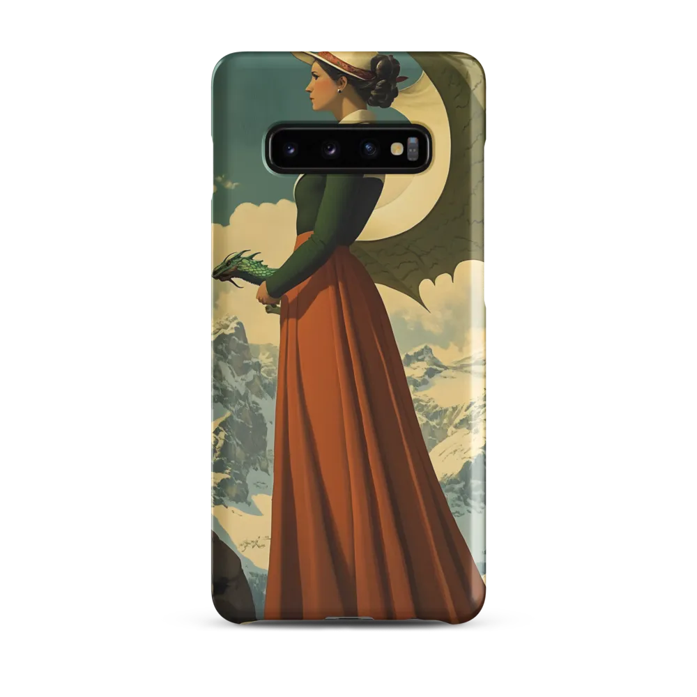 Mystic Harmony: The Dragon Keeper | Phone Case |  S10 Plus | Snap Case | Matte
