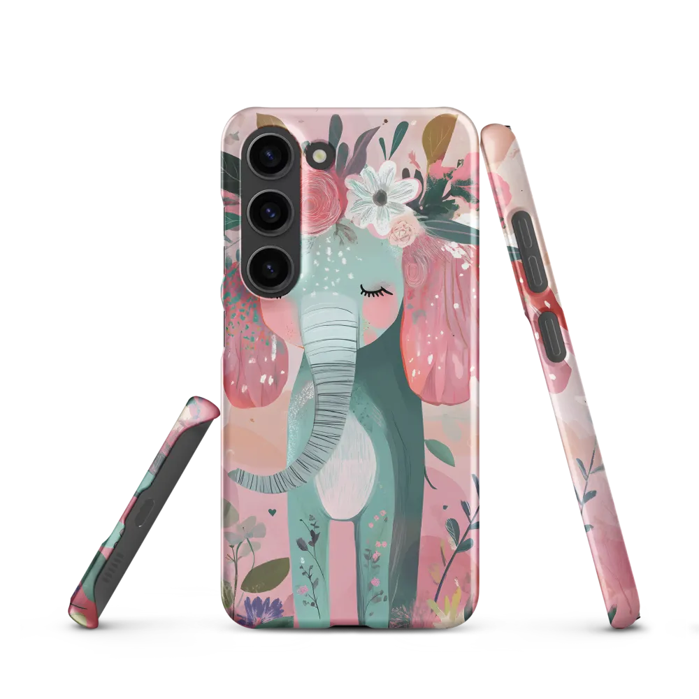 Whimsical Elephant in Bloom