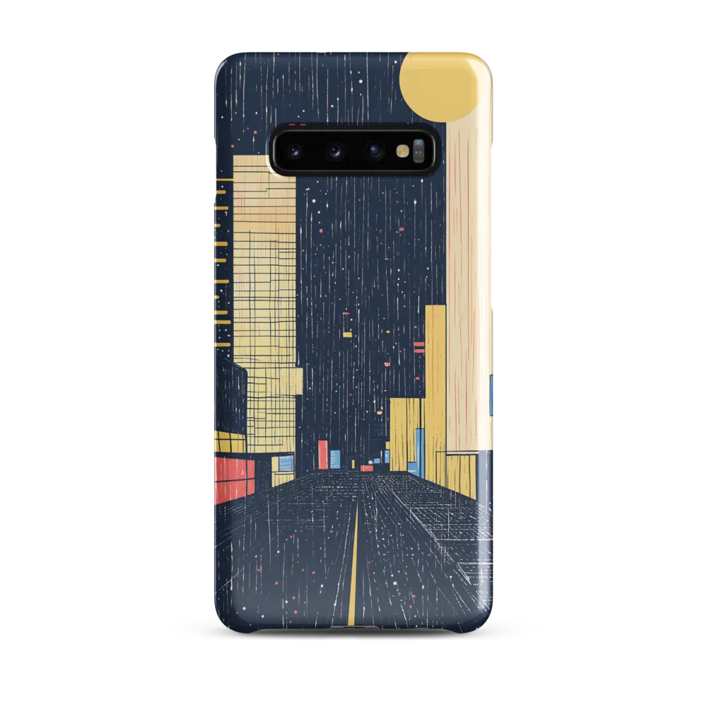 Urban Solitude: A Minimalist Perspective | Phone Case |  S10 Plus | Snap Case | Glossy