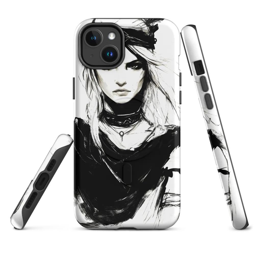 Intense Femininity in Monochrome