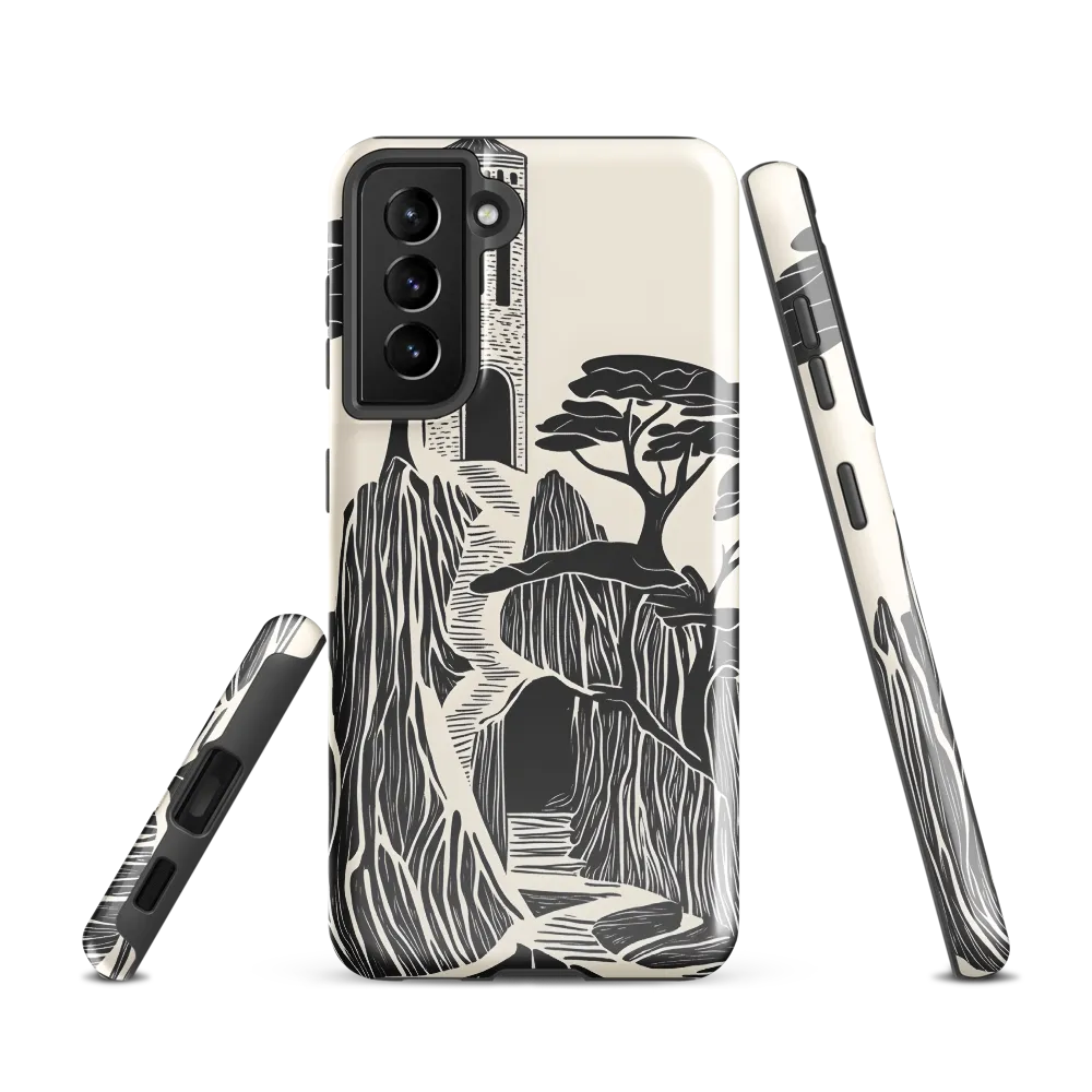 Echoes of a Mystical Tower | Phone Case |  S21 | Tough Case | Glossy