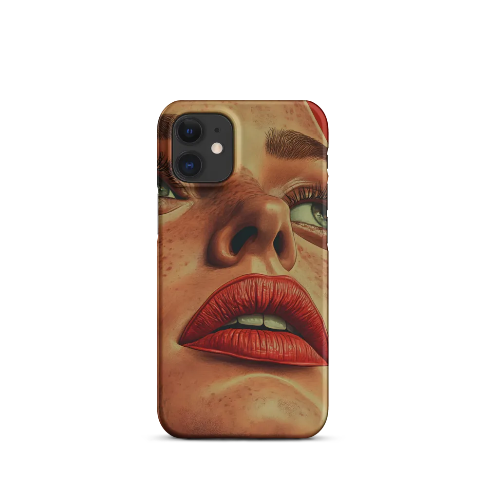 Red Intensity: A Portrait of Elegance