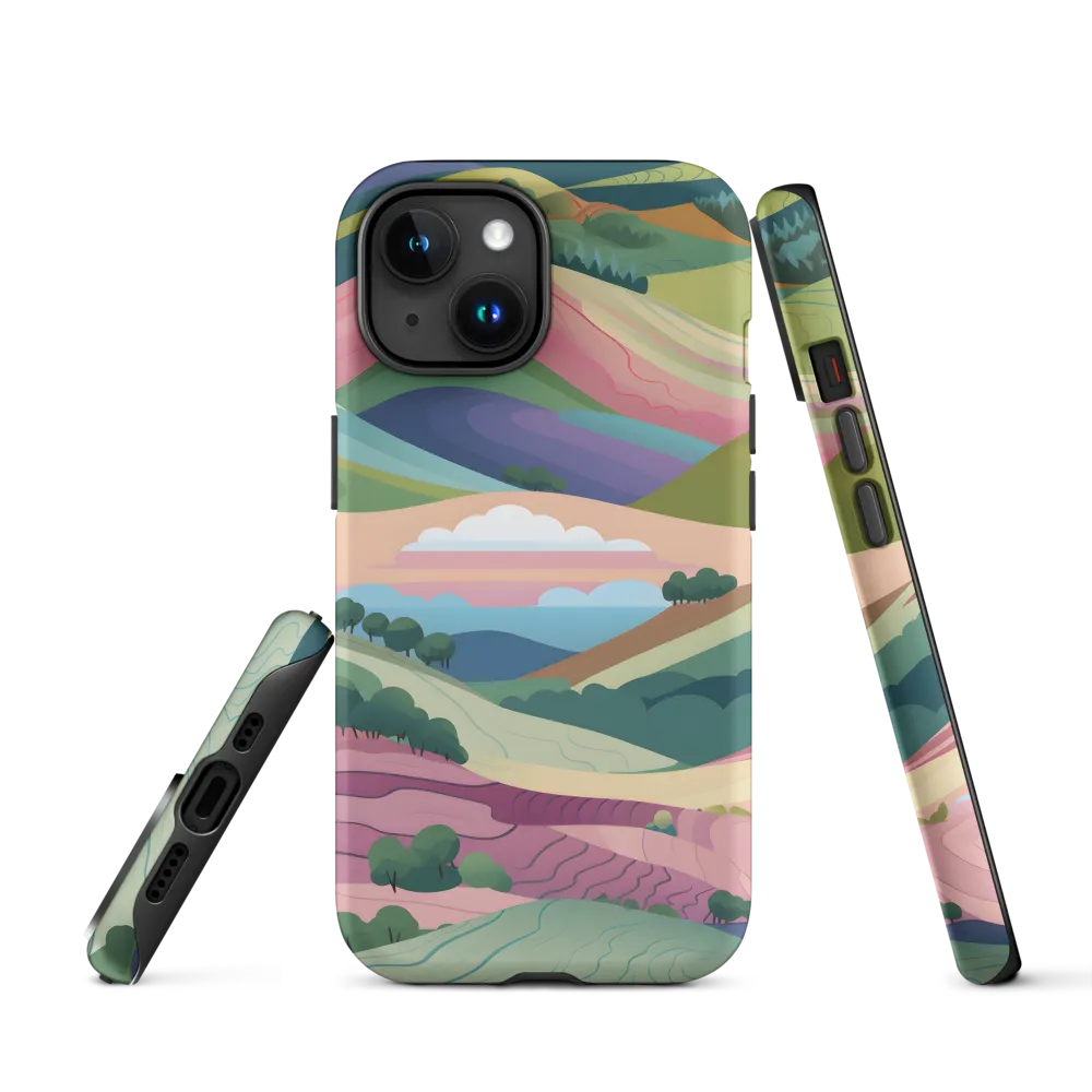 Harmonious Hills | Phone Case |  15 | Tough Case | Matte
