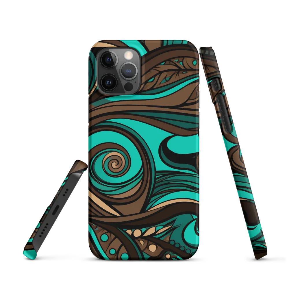 Fluctuating Currents | Phone Case |  12 Pro | Snap Case | Matte