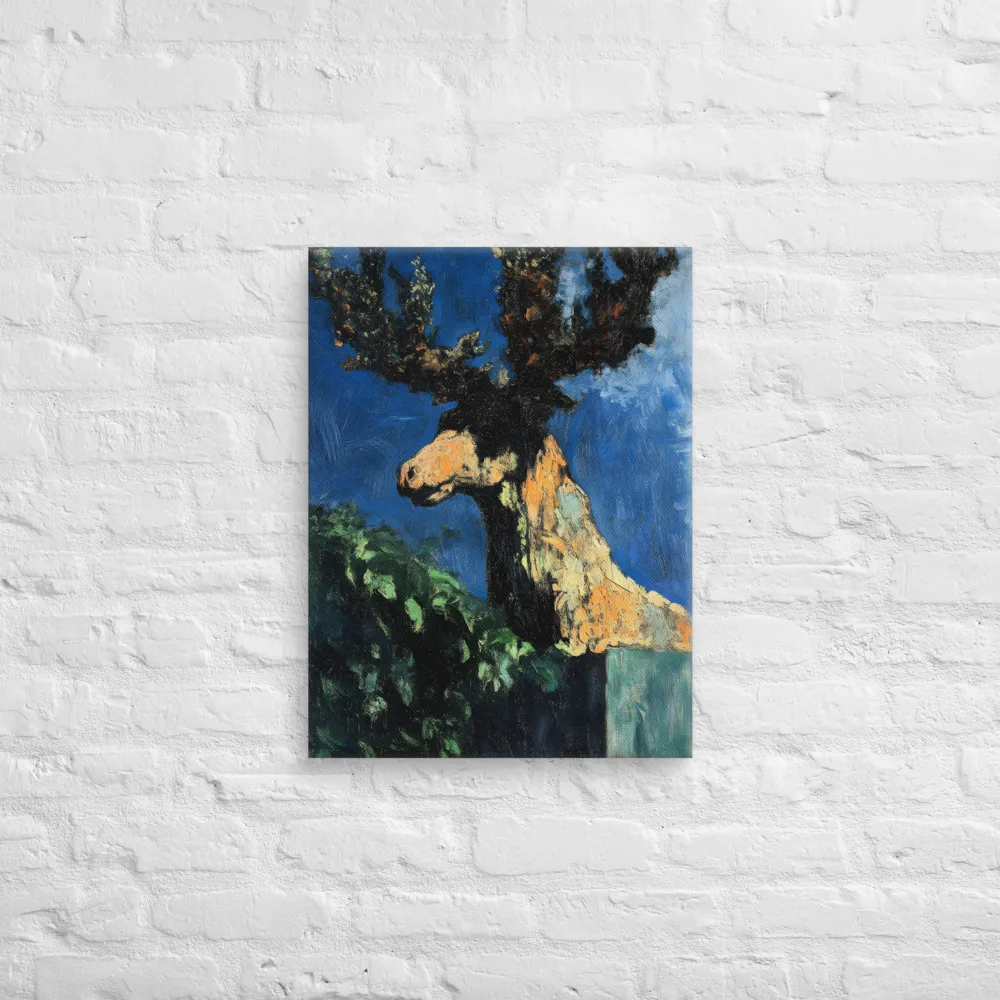 The Majestic Deer in Nature | Canvas | 18″×24″