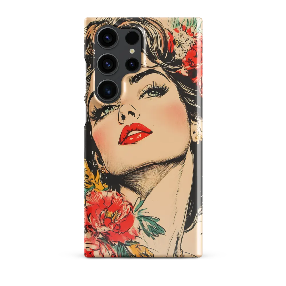Radiance in Red: A Portrait of Elegance