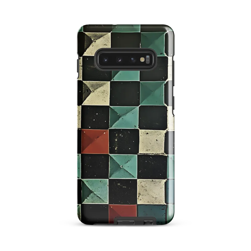 Geometric Harmony | Phone Case |  S10 Plus | Tough Case | Glossy