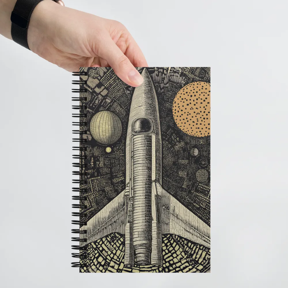 Voyage to the Unknown | Spiral Notebook