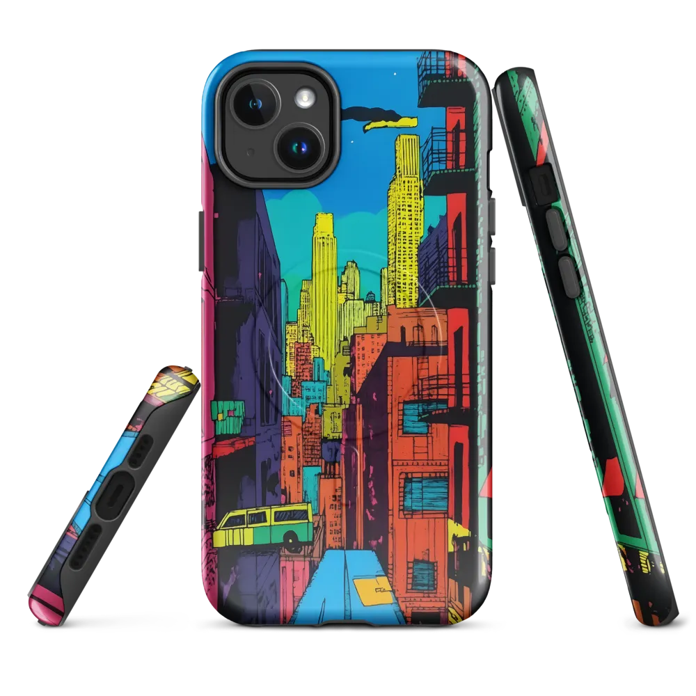 Urban Vibrance: A Pop Art Cityscape