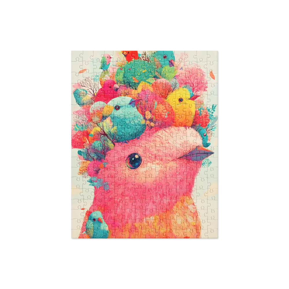 The Whimsical Crown of Color | Jigsaw Puzzle | 252/520 pieces