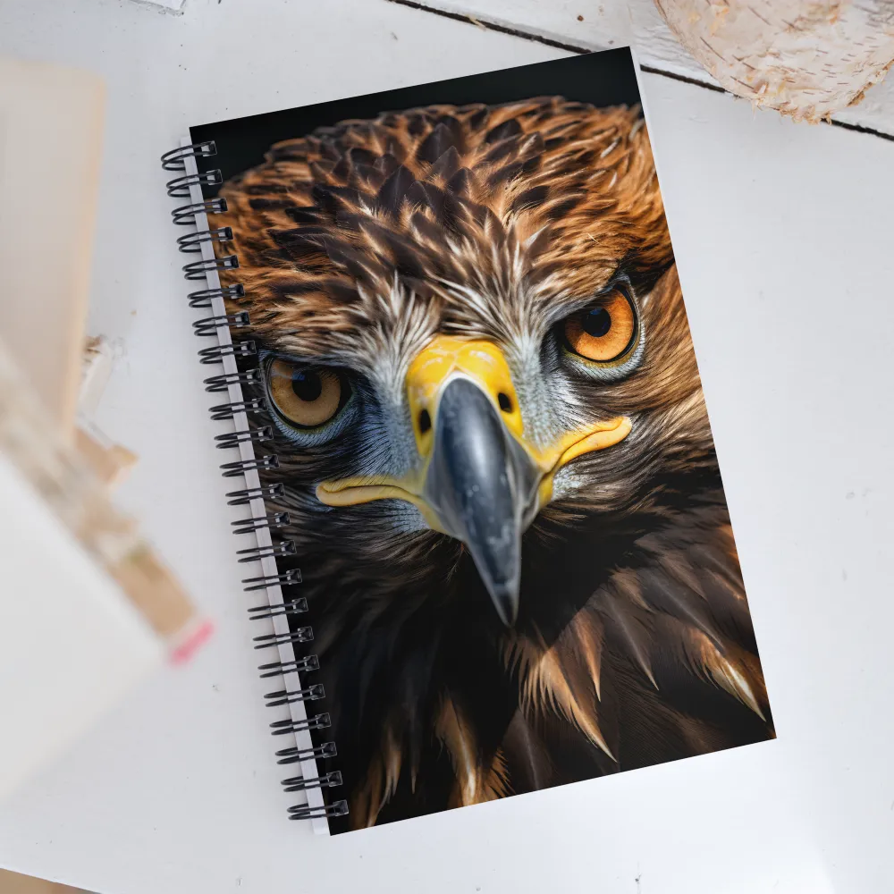 The Intensity of the Eagle | Spiral Notebook