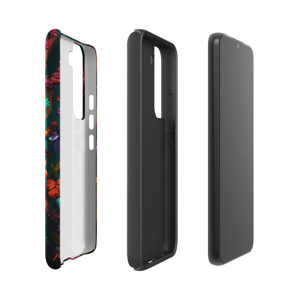 Whimsical Blossoms of the Enchanted Forest | Phone Case |  S22 | Tough Case | Matte