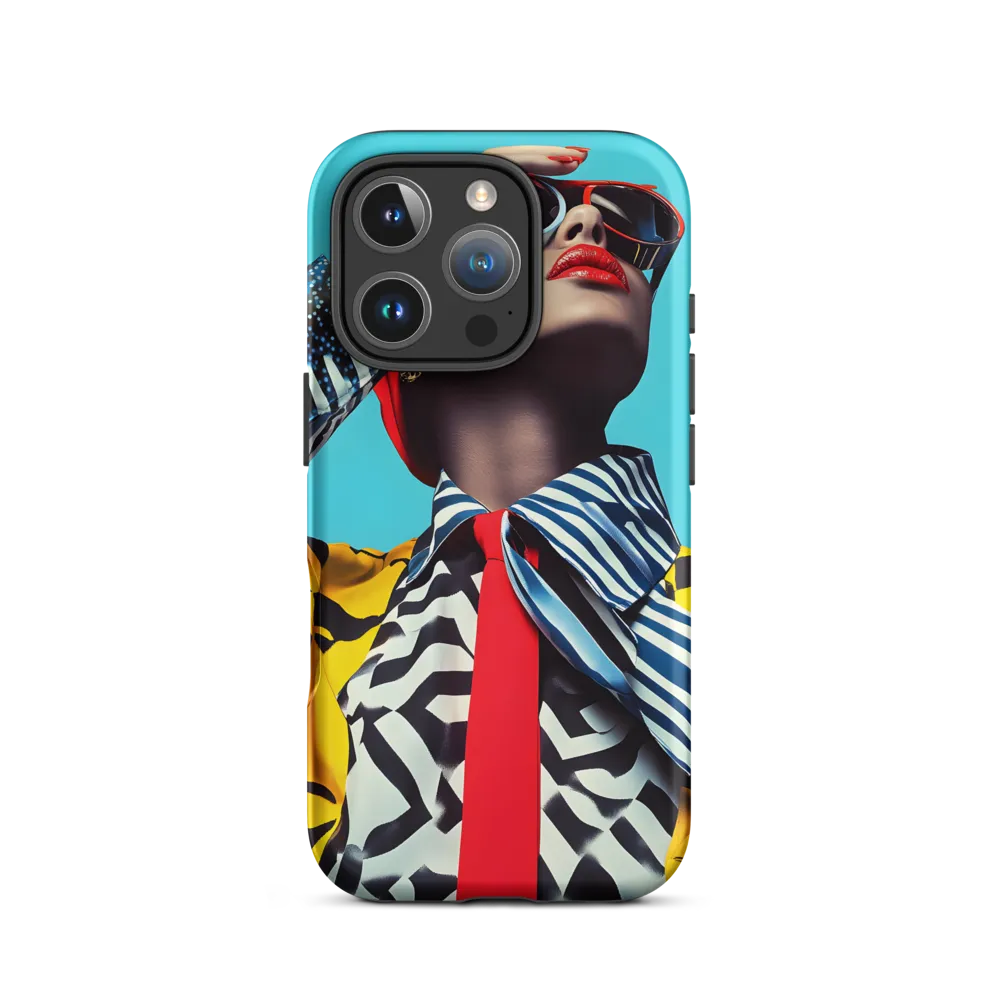 Chic Confidence in Bold Patterns