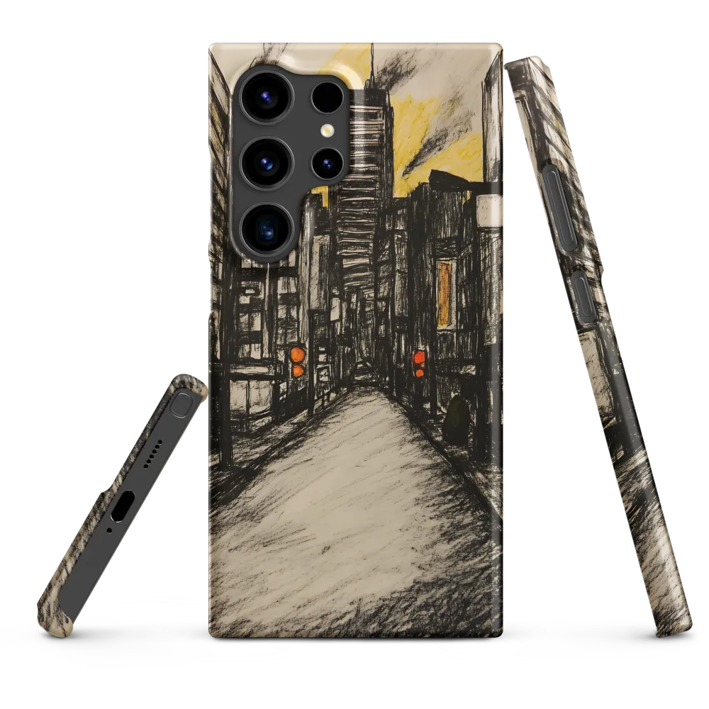 Cityscape of Solitude | Phone Case |  S24 Ultra | Snap Case | Matte