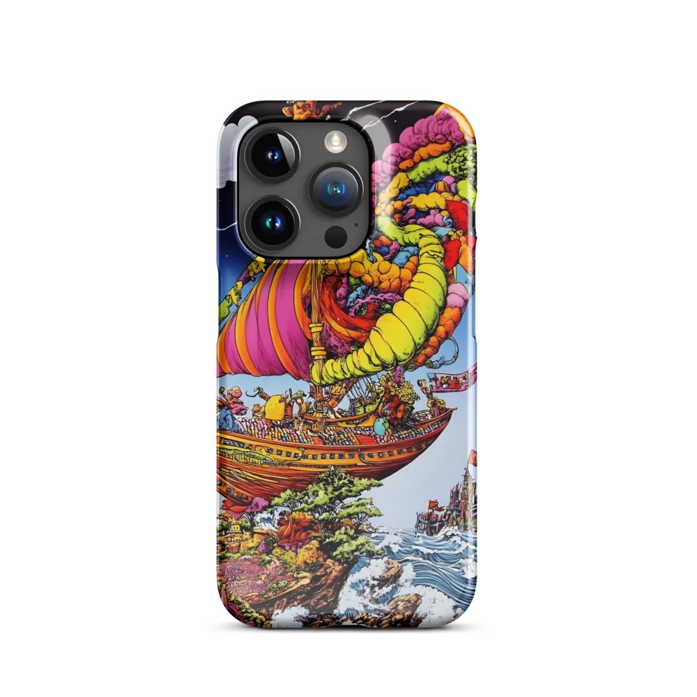 Voyage of Whimsy: A Surreal Sailor's Dream | Phone Case |  15 Pro | Snap Case | Glossy