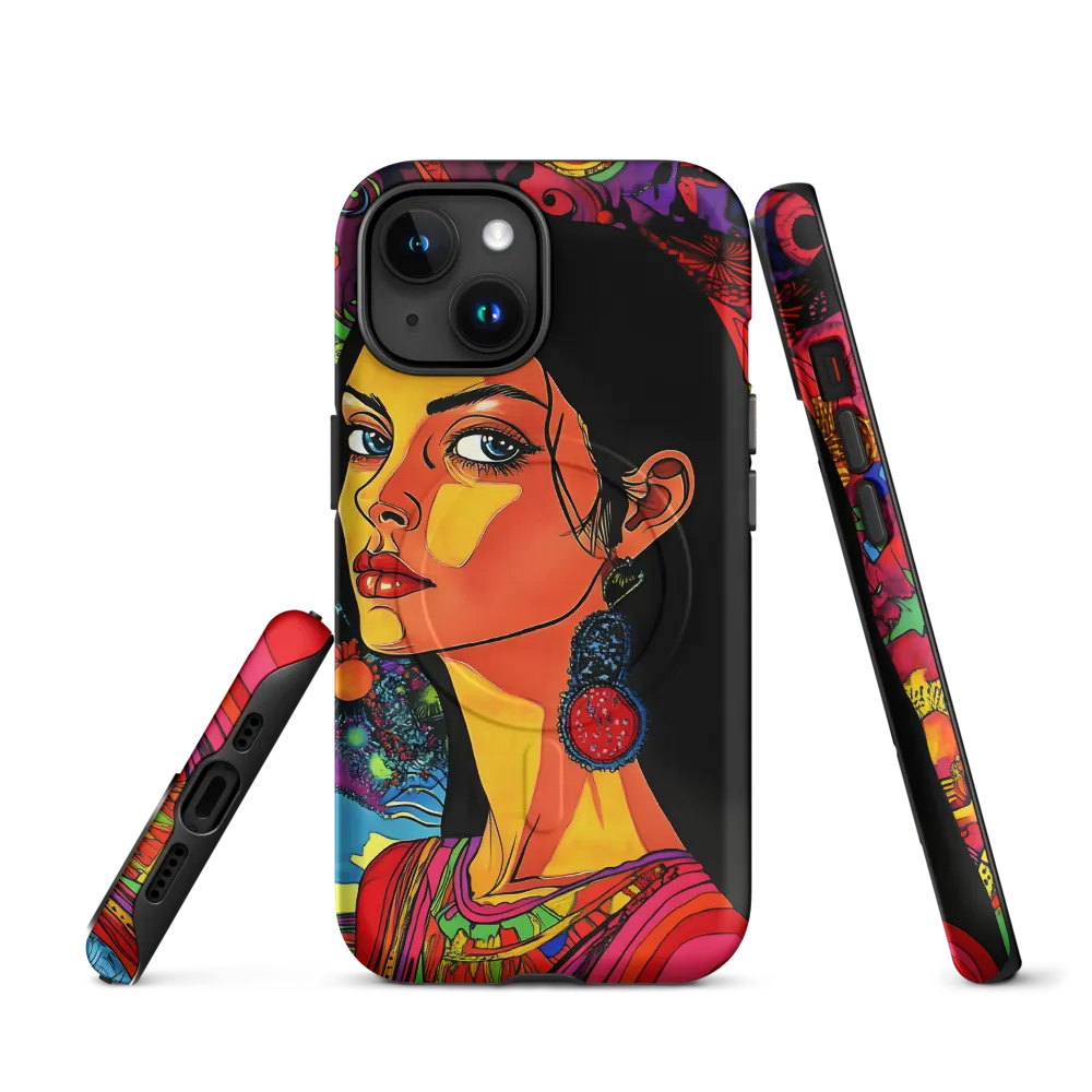 Ethereal Dreamscape in Vivid Colors | Phone Case |  15 | MagSafe® Tough Case | Matte