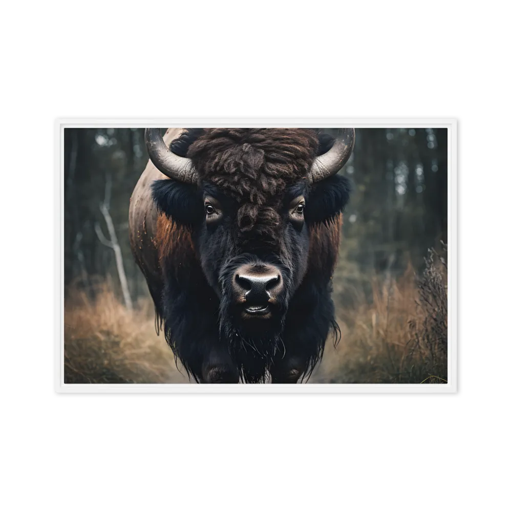 Majesty in the Wilderness | Canvas with White Frame | 24″×36″