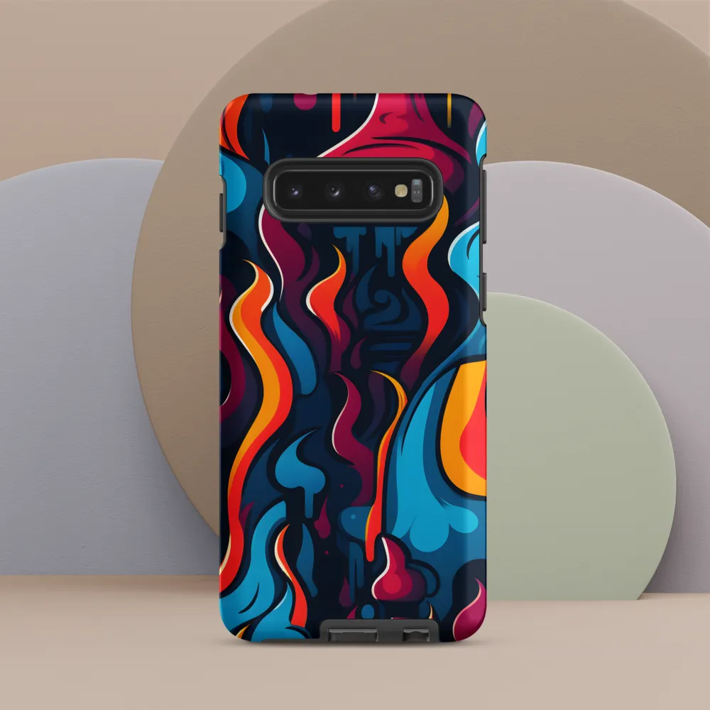Fire and Strategy | Phone Case |  S10 | Tough Case | Matte