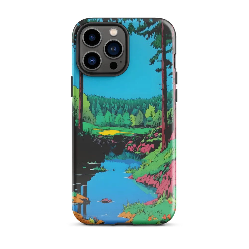 Tranquil Reflections: A Vibrant Landscape