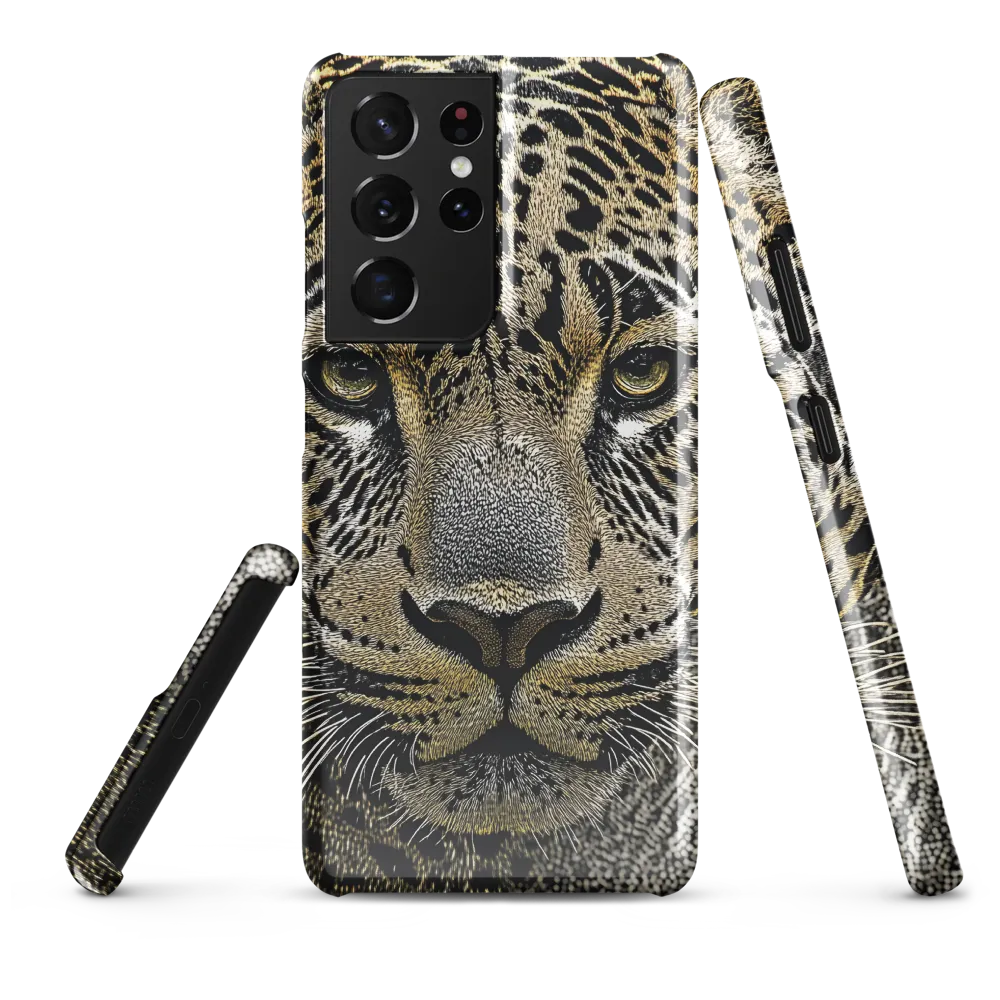 The Majestic Gaze: Portrait of a Leopard