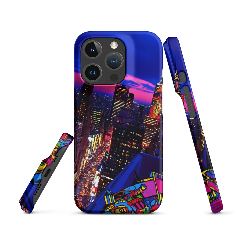 Neon Twilight: A City in Vibrance