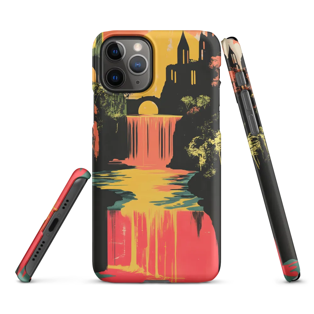 Elysian Echoes: A Surreal Reflections | Phone Case |  11 Pro | Snap Case | Matte