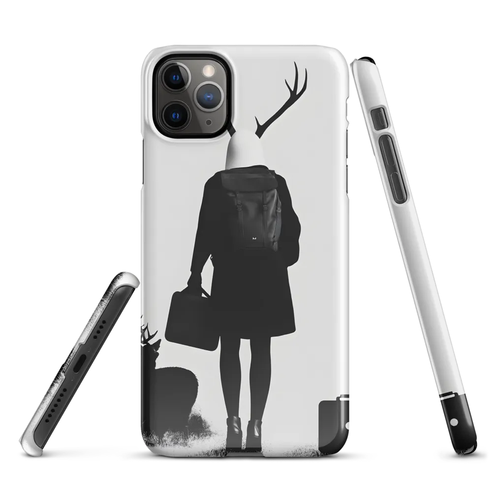 Antlered Reflections | Phone Case |  11 Pro Max | Snap Case | Glossy