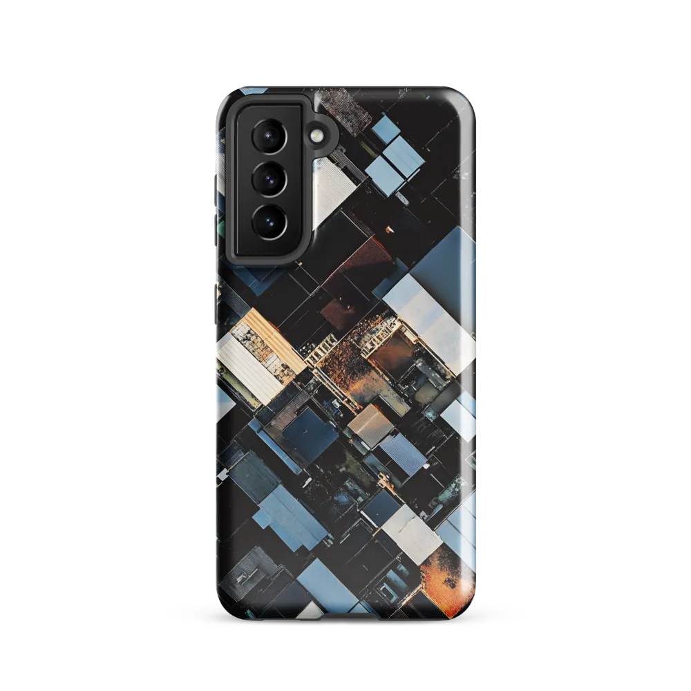 Urban Mosaic from Above