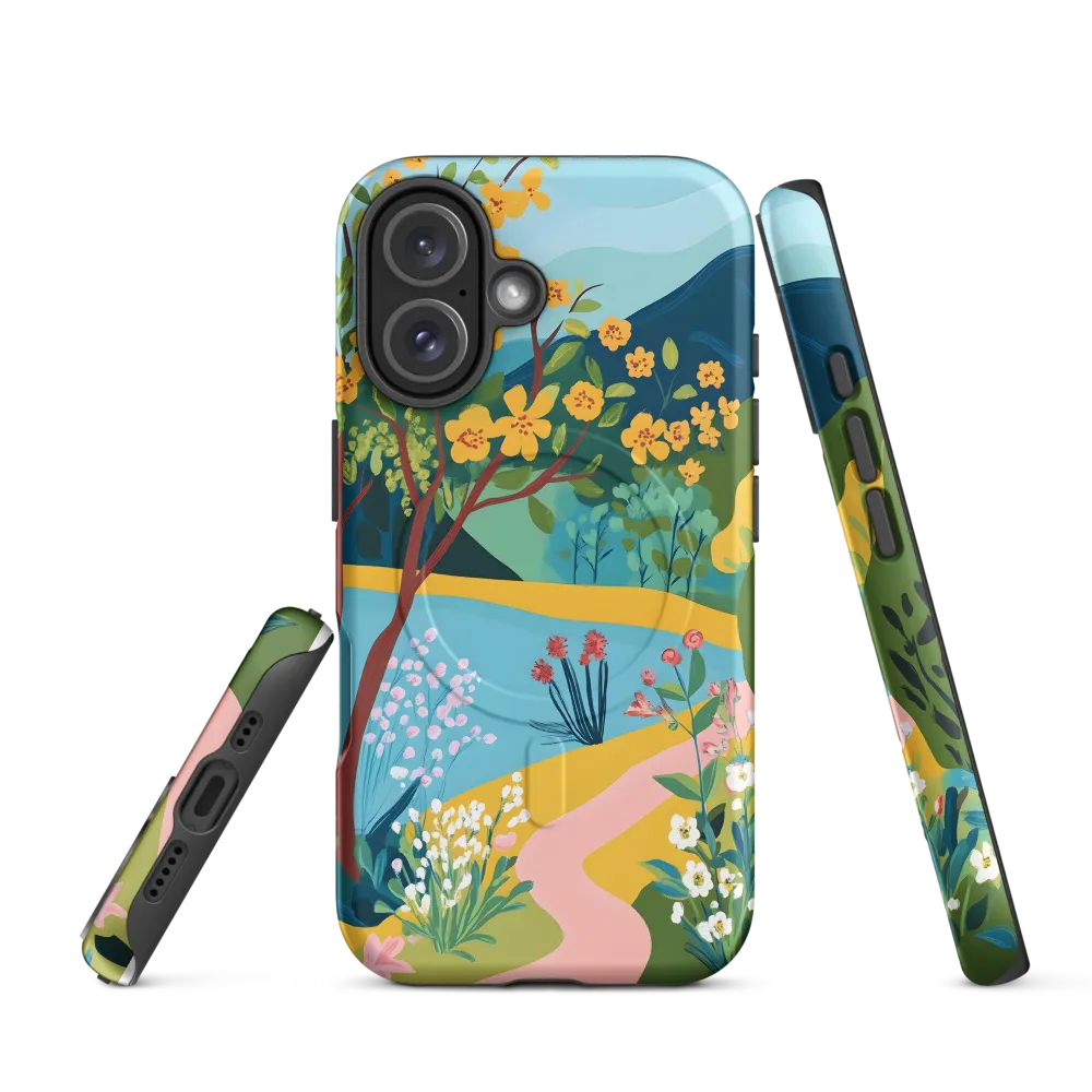 Blossoms by the Tranquil Waters