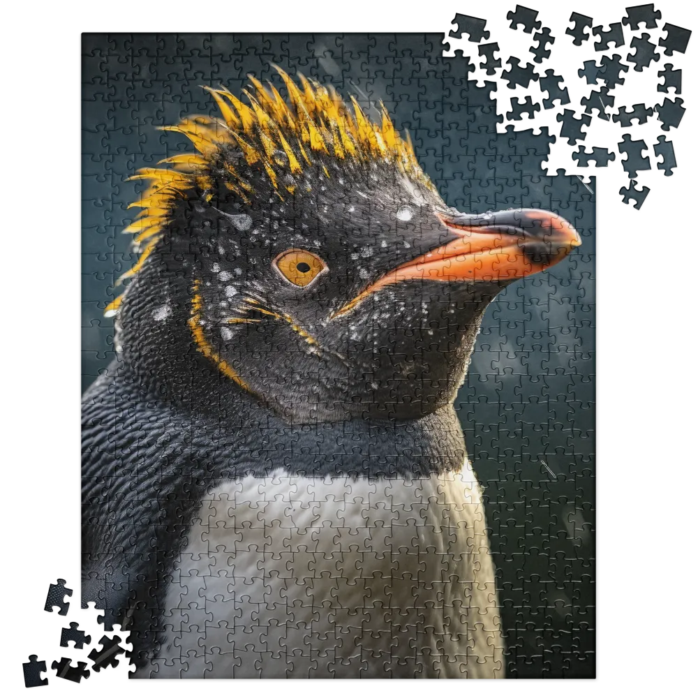 Silent Majesty: A Portrait of the Penguin | Jigsaw Puzzle | 520 pieces