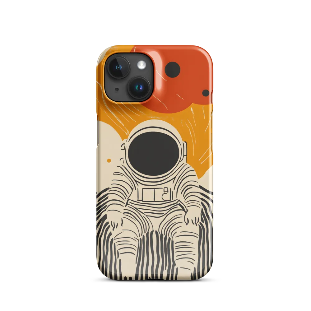 Astronaut in Cosmic Thoughts | Phone Case |  15 | Snap Case | Glossy