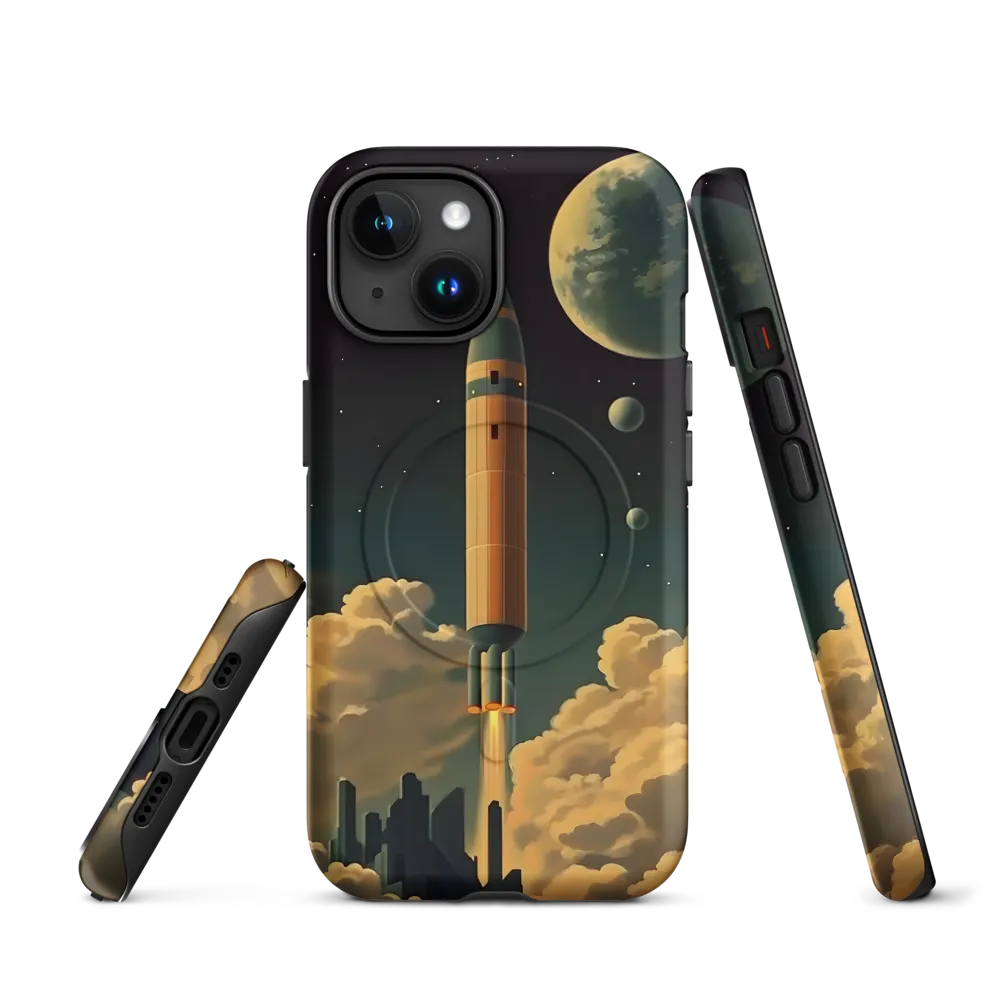 Journey Through the Cosmic Frontier | Phone Case |  15 | MagSafe® Tough Case | Matte
