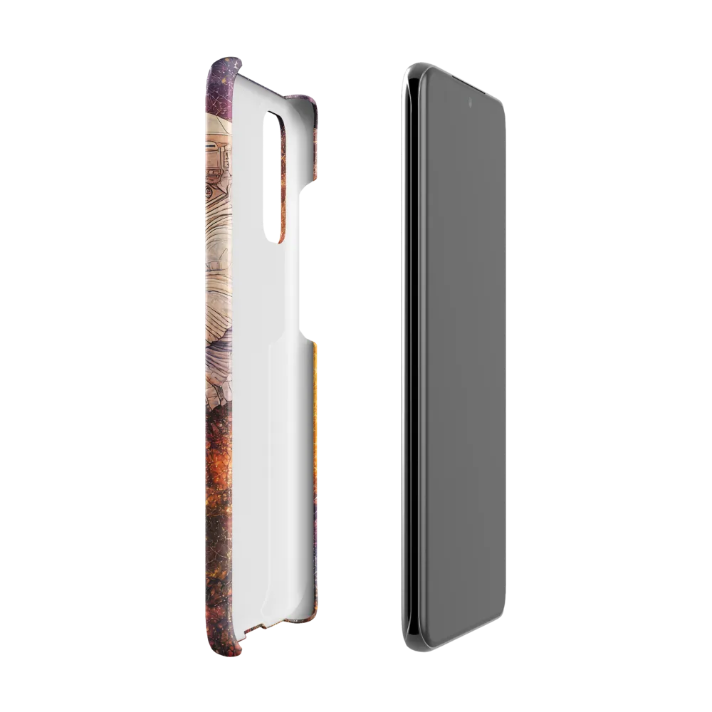Cosmic Contemplation | Phone Case |  S20 | Snap Case | Matte