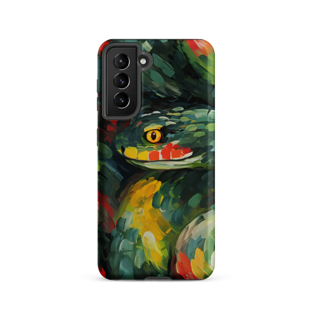Enigmatic Coils | Phone Case |  S21 | Tough Case | Matte