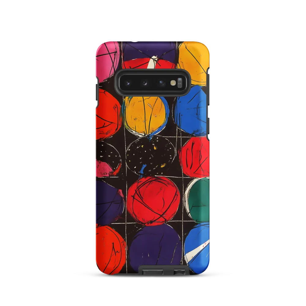 Colorful Circles in Abstract Harmony