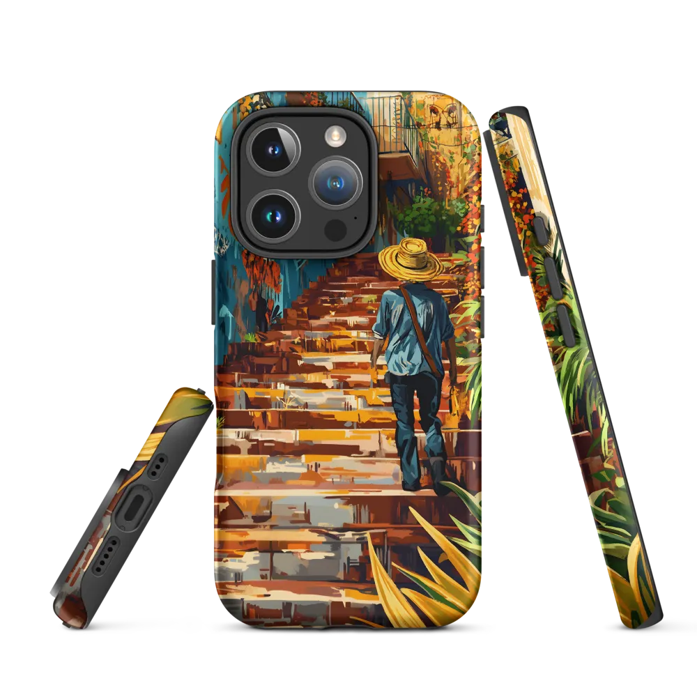 Steps to Adventure | Phone Case |  16 Pro | Tough Case | Matte