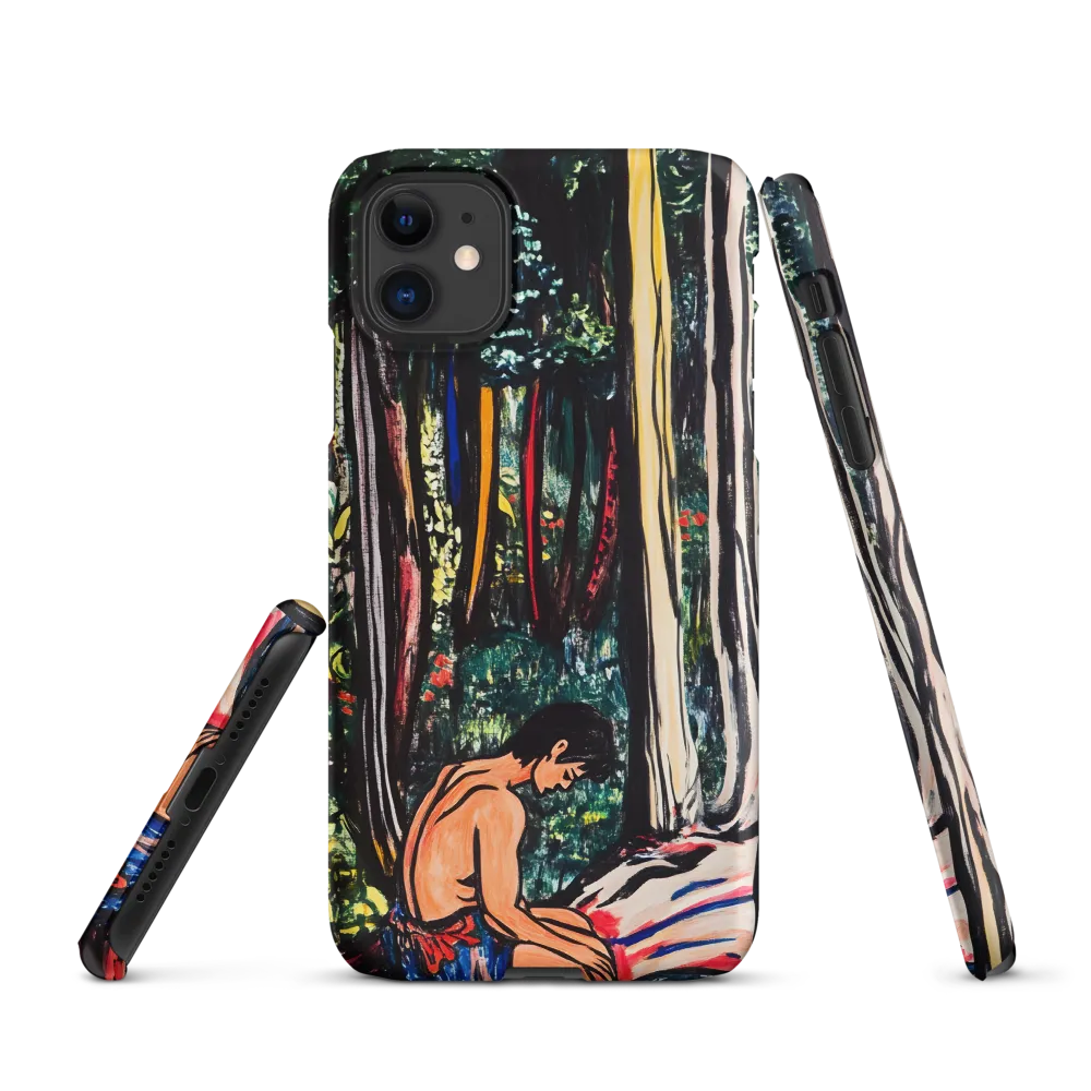 Contemplation in Nature | Phone Case |  11 | Snap Case | Matte
