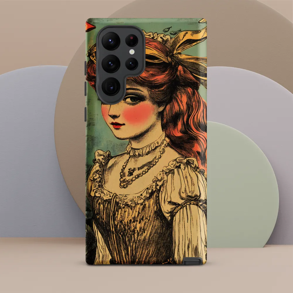 Elegance Beneath the Waves | Phone Case |  S22 Ultra | Tough Case | Matte